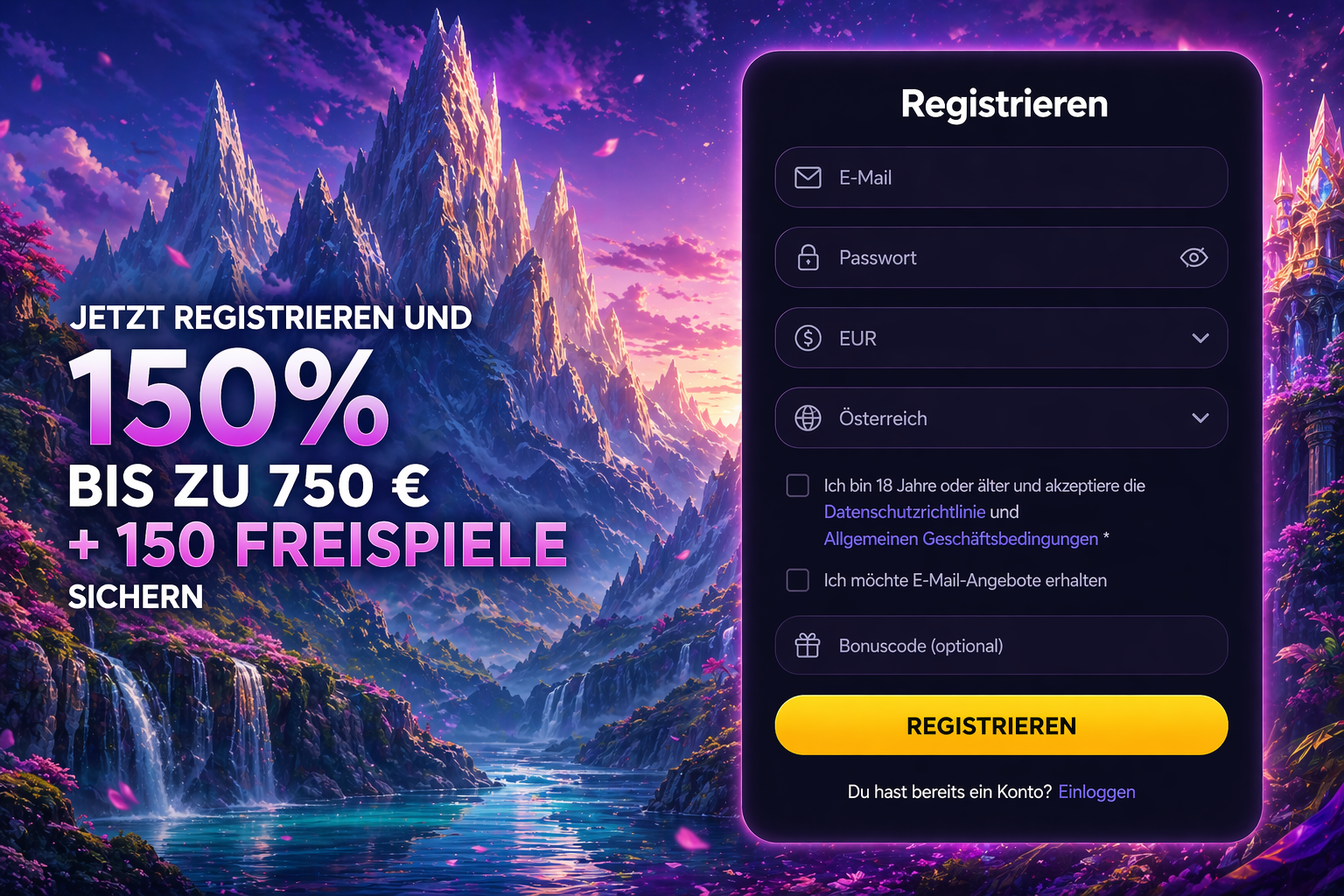 Slotum Casino Login Startseite