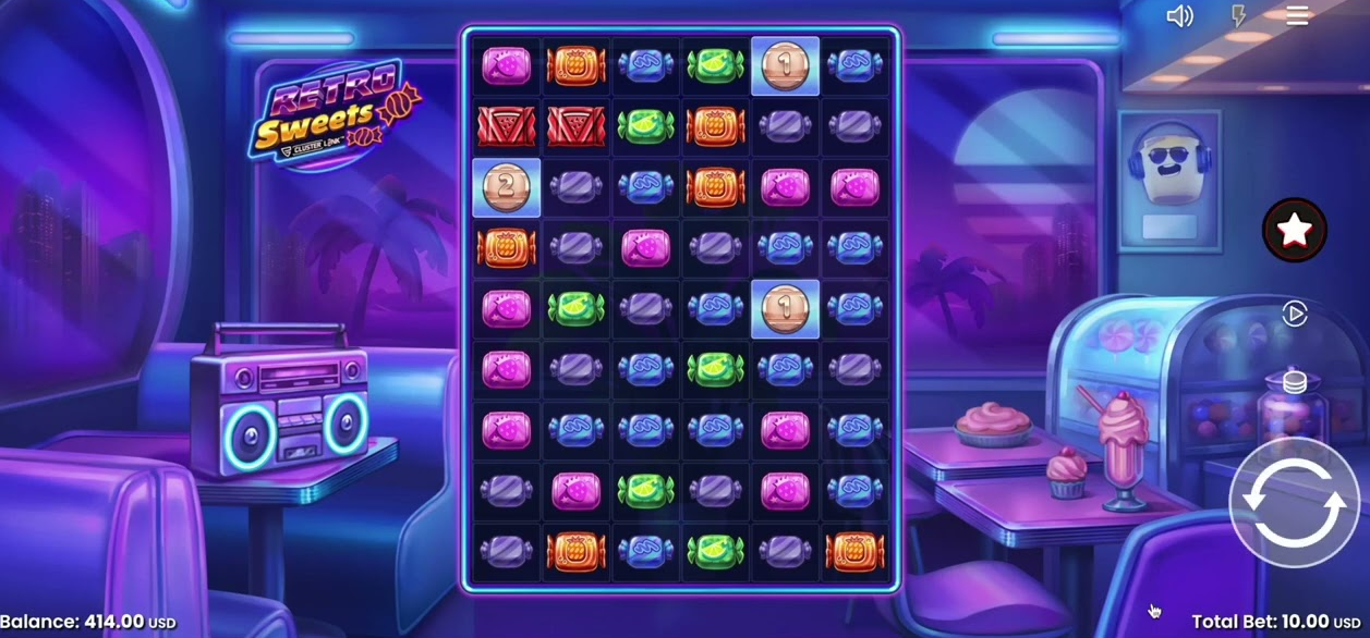 Retro Sweets Slot von Push Gaming – Hero Banner